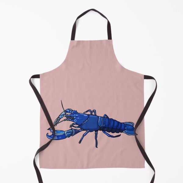 Item preview, Blue marron crayfish cartoon illustration designed and sold by Misscartoon.