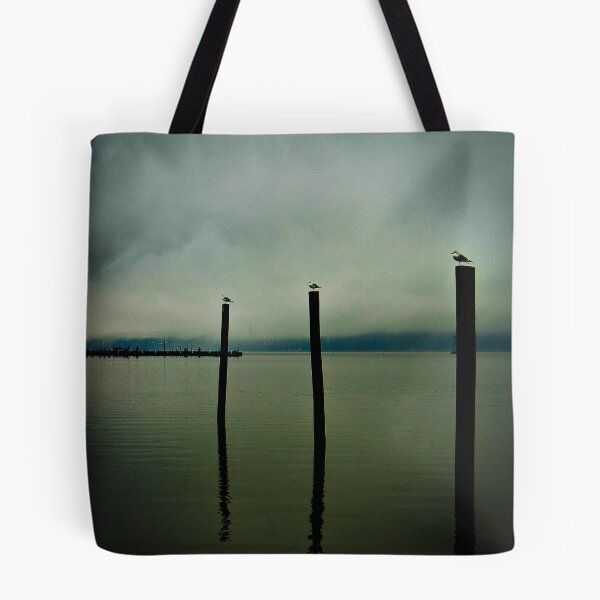 Item preview, Three Seagulls - Peekskill Riverfront  designed and sold by JHRphotoART.