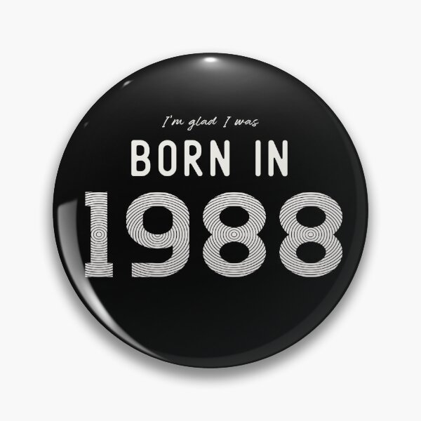 Item preview, Born In 1988 designed and sold by hutdoodle.