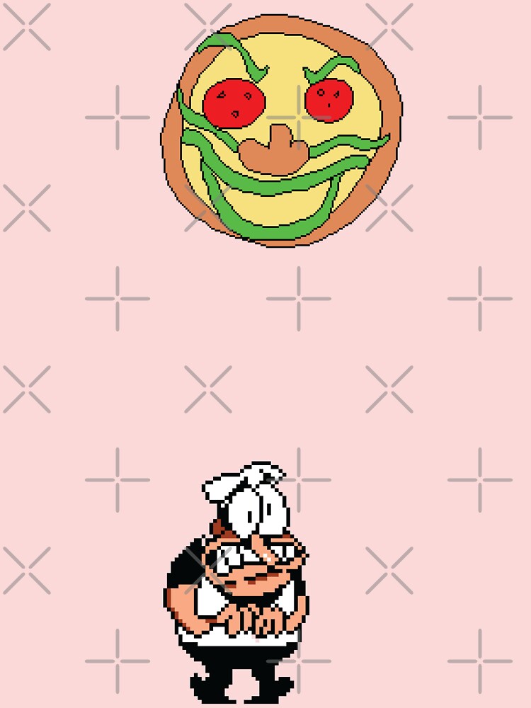 Pizza Tower - Peppino w/ Topping Girls Sticker for Sale by