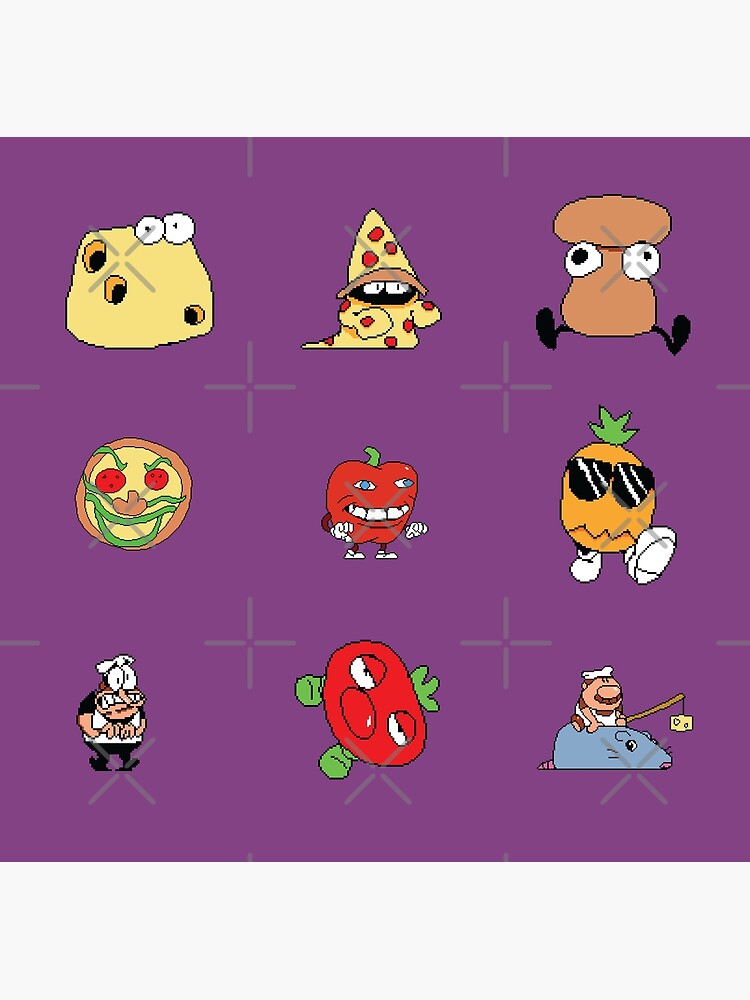 Pizza Tower Sticker Set 