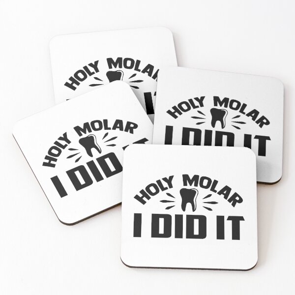 Item preview, HOLY MOLAR I DID IT designed and sold by SticerOcean.