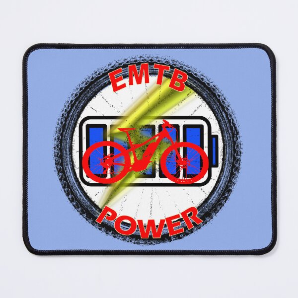 Item preview, EMTB POWER - Mountain Biking MTB lovers, explore and adventure designed and sold by MTBSkaterLoversTees.