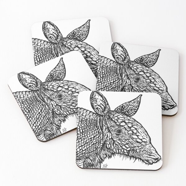 Item preview, ARMADILLO ink portrait .1 designed and sold by lautir.
