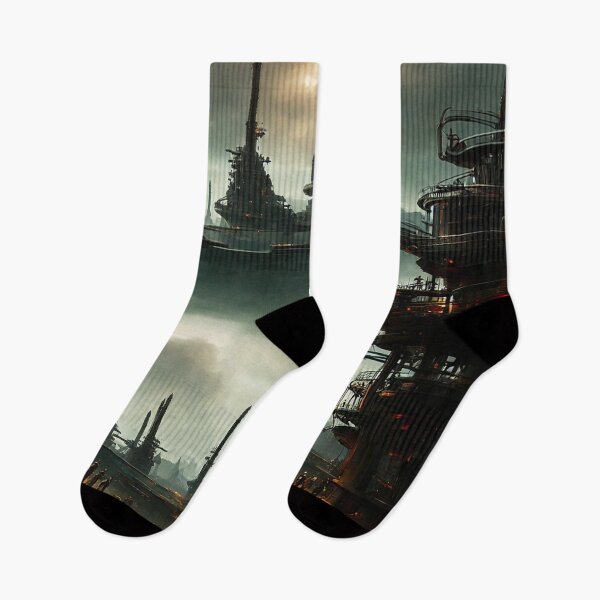 Item preview, Cyberpunk City XLIII designed and sold by Hyper-Store.
