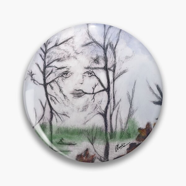 Item preview, Face in the woods! designed and sold by Classiic.