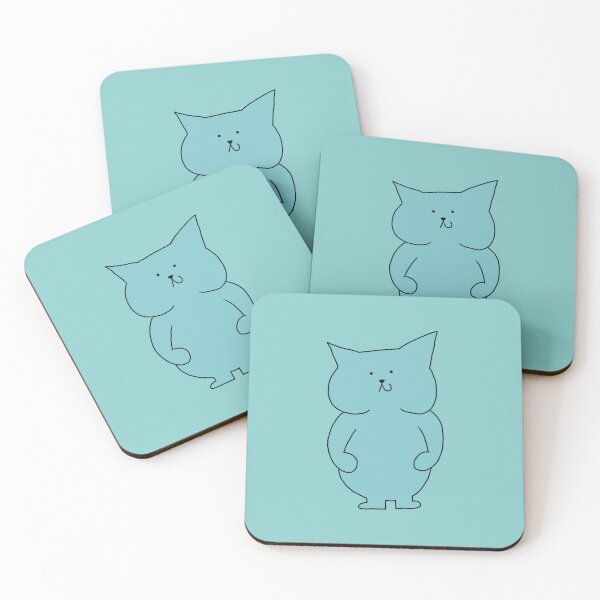 Item preview, cat blue designed and sold by kangbrr.