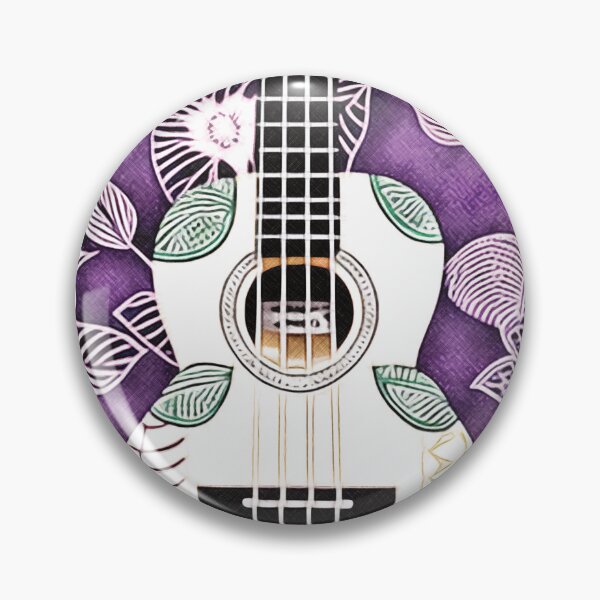 Item preview, Ukulele Flower designed and sold by piesdesignart.