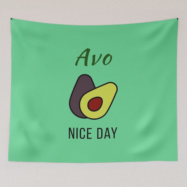 Item preview, Avo Nice Day - Food Word Pun designed and sold by Graham Baitson.