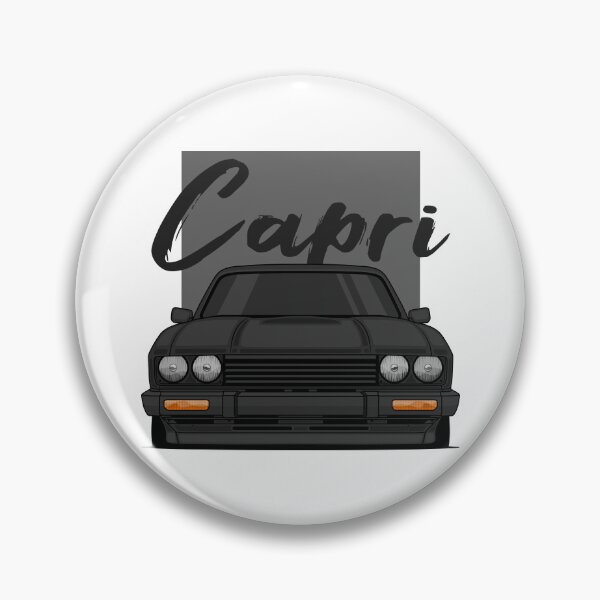 Item preview, Front Black Capri MK3 Classic designed and sold by goldentuners.