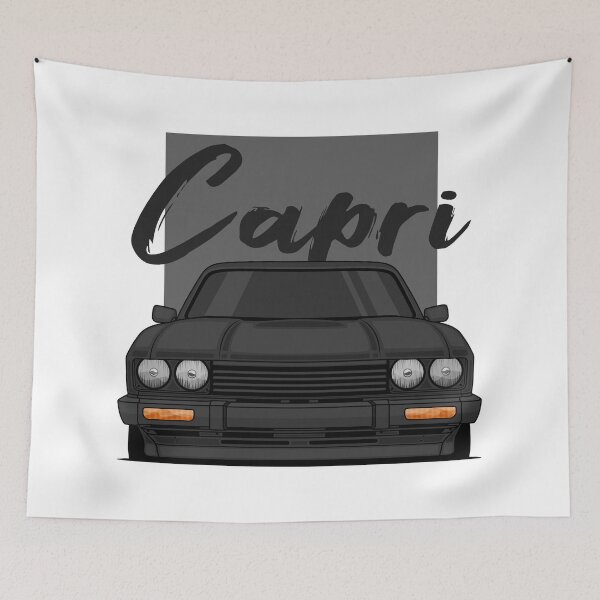 Item preview, Front Black Capri MK3 Classic designed and sold by goldentuners.