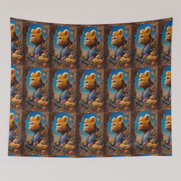 Item preview, Gold Monkey Figther designed and sold by HenryMaster.
