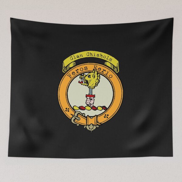 Item preview, Chisholm Clan Surname crest designed and sold by BagTown Clans.