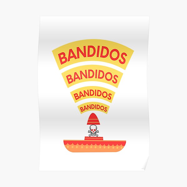 Bandidos Posters for Sale | Redbubble