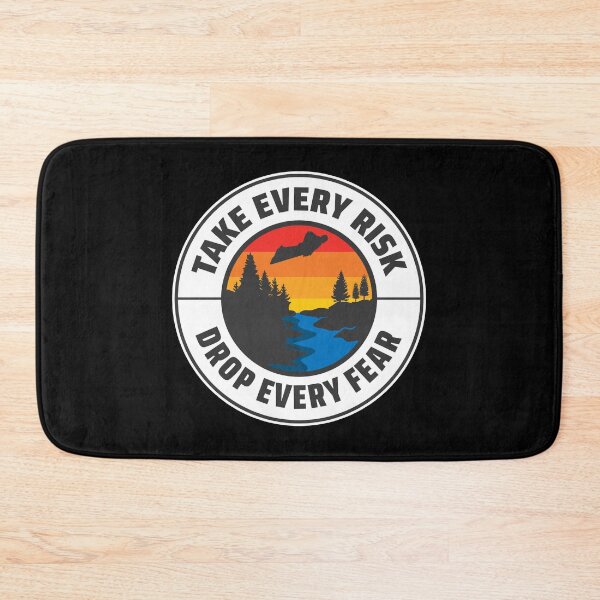 Item preview, Wingsuit flying Base Jumping Skydiving Retro Vintage designed and sold by TastefulTees.