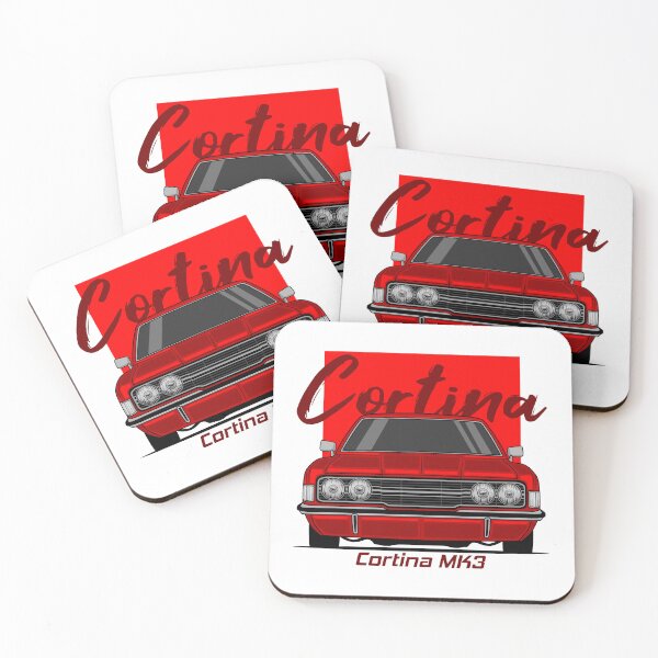 Item preview, Front Red Cortina MK3 Classic designed and sold by goldentuners.