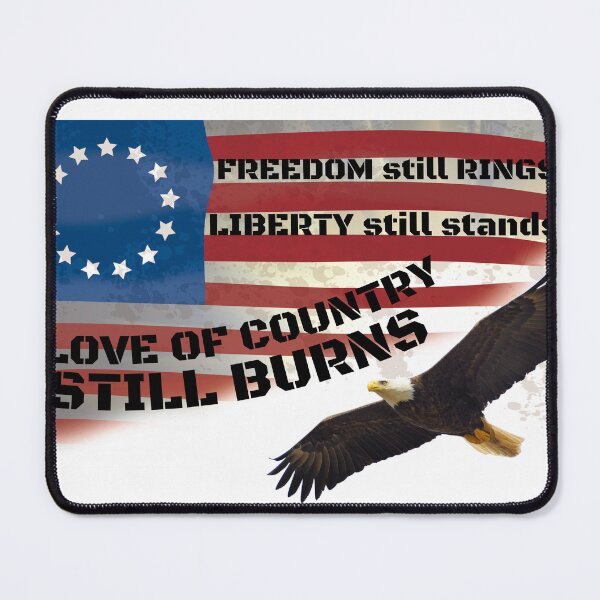 Item preview, Freedom Still Rings designed and sold by rocklegends99.