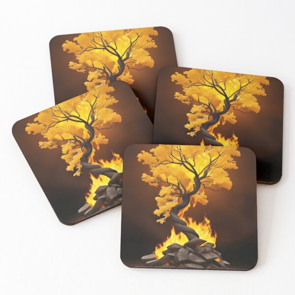 Item preview, Fire Tree, Ai Generated Art  designed and sold by ACC .