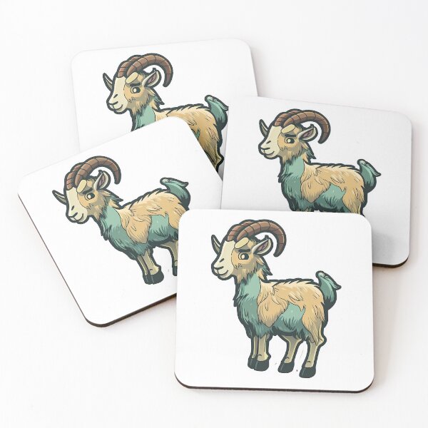 Item preview, Cute Goat Cartoon  designed and sold by BHDesignCo.