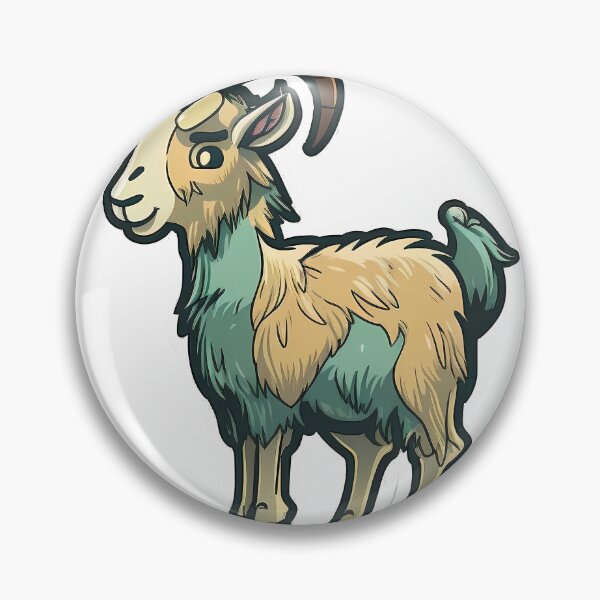 Item preview, Cute Goat Cartoon  designed and sold by BHDesignCo.