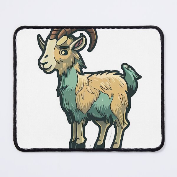 Item preview, Cute Goat Cartoon  designed and sold by BHDesignCo.