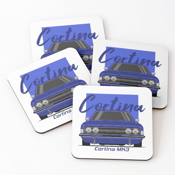 Item preview, Front Blue Cortina MK3 Classic designed and sold by goldentuners.