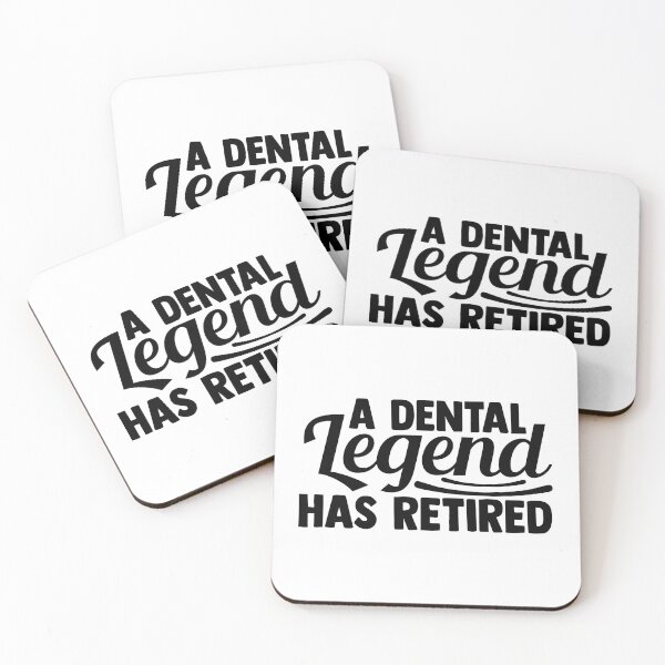 Item preview, A DENTAL LEGEND HAS RETIRED designed and sold by SticerOcean.