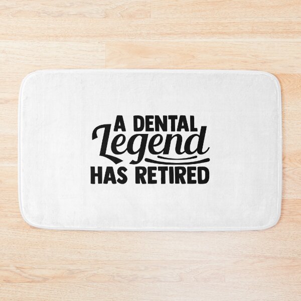 Item preview, A DENTAL LEGEND HAS RETIRED designed and sold by SticerOcean.