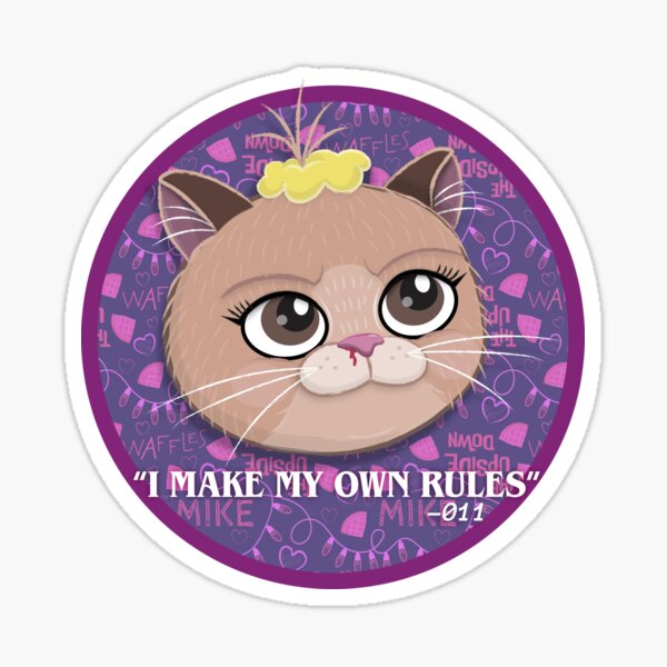 Item preview, Stranger Things Eleven Cat  designed and sold by Elena Garrido.