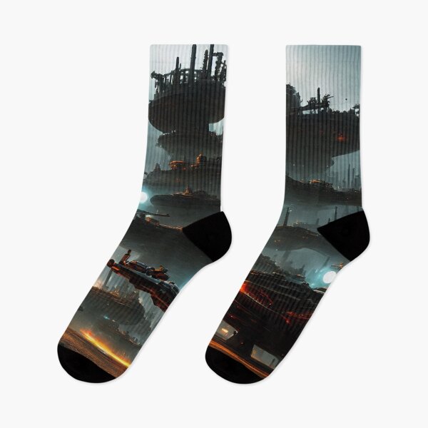 Item preview, Cyberpunk City XLIX designed and sold by Hyper-Store.
