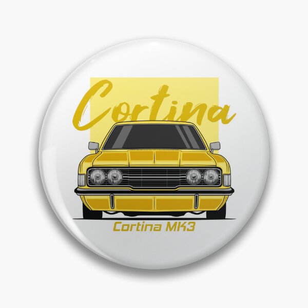 Item preview, Front Yellow Cortina MK3 Classic designed and sold by goldentuners.