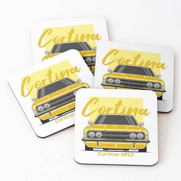 Item preview, Front Yellow Cortina MK3 Classic designed and sold by goldentuners.