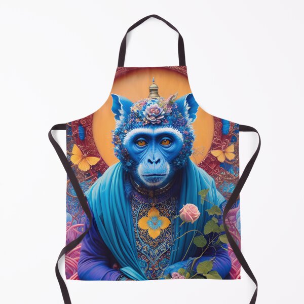 Item preview, Blue Monkey Pray designed and sold by HenryMaster.