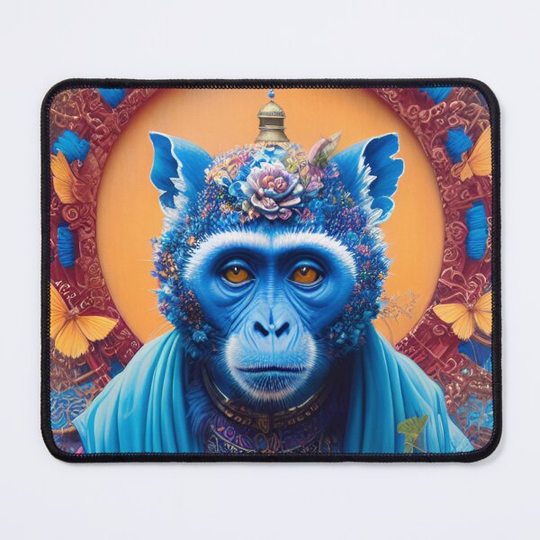 Item preview, Blue Monkey Pray designed and sold by HenryMaster.