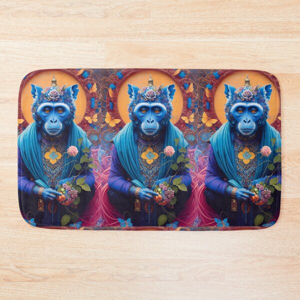 Item preview, Blue Monkey Pray designed and sold by HenryMaster.