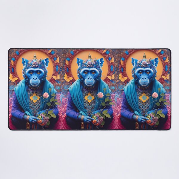 Item preview, Blue Monkey Pray designed and sold by HenryMaster.