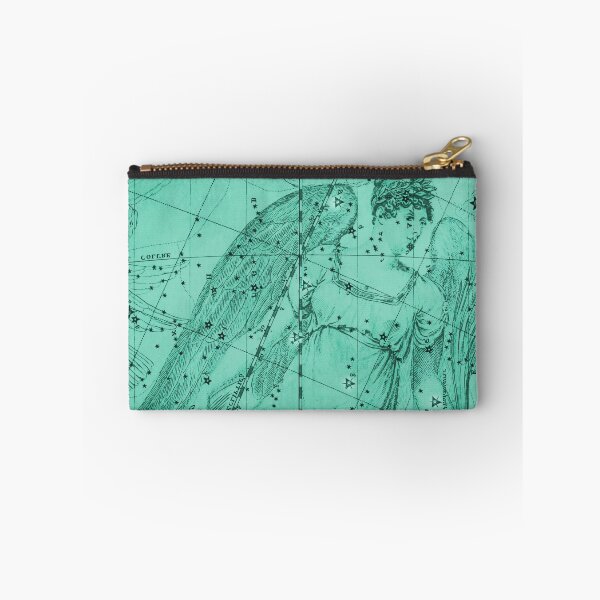 Item preview, Virgo Zodiac Constellation Star Map, Turquoise designed and sold by notsweettea.