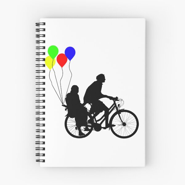 Item preview, colorful ballon on cycle ride designed and sold by UniqueDesignHub.