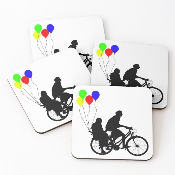 Item preview, colorful ballon on cycle ride designed and sold by UniqueDesignHub.