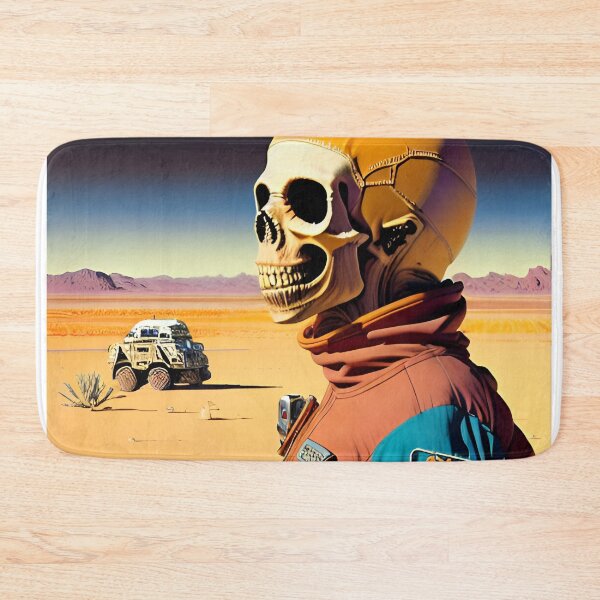 Item preview, Retro Cosmic Scifi Skull 30 designed and sold by Benito Del Ray.