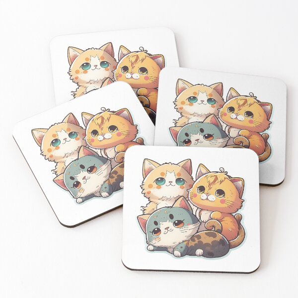 Aperçu de l'œuvre Chatons mignons créée et vendue par BHDesignCo.