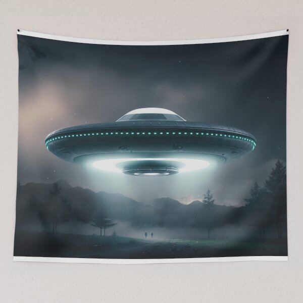 Item preview, Dream about spaceship or UFO designed and sold by Digitalekunst.