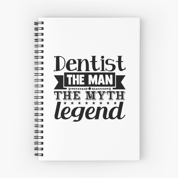 Item preview, DENTIST THE MAN THE MYTH LEGEND designed and sold by SticerOcean.