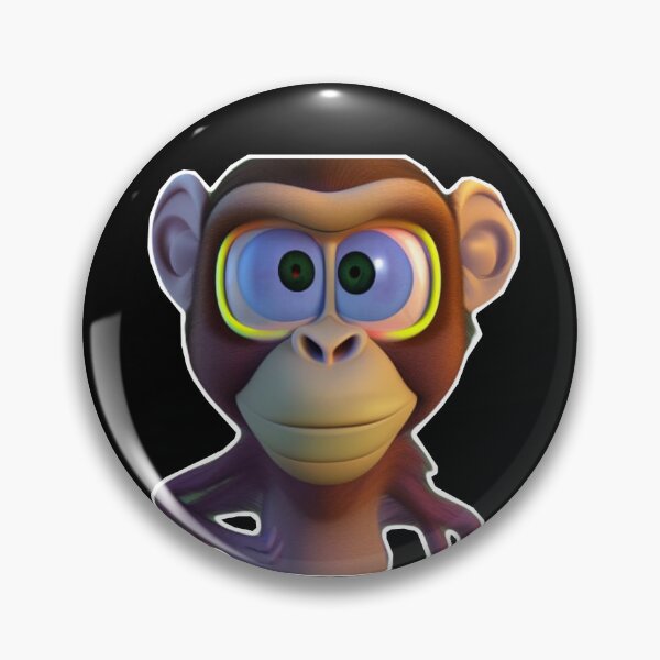Item preview, Crazy monkey  designed and sold by Gigglyvibes.