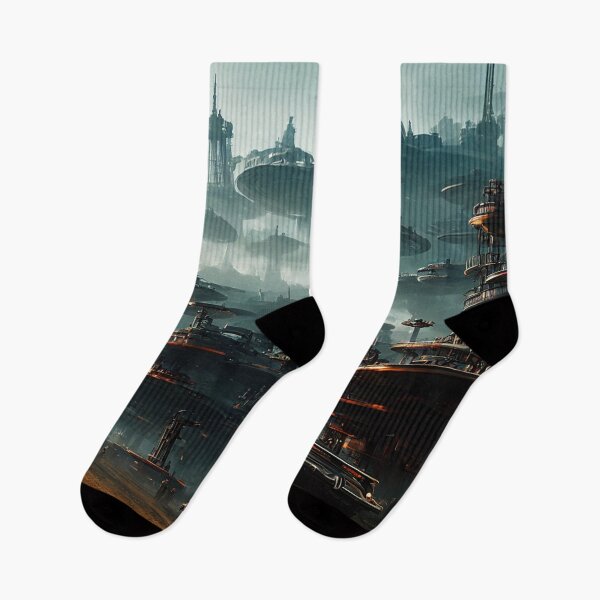 Item preview, Cyberpunk City LII designed and sold by Hyper-Store.