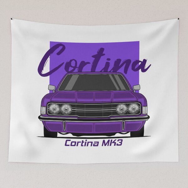 Item preview, Front Purple Cortina MK3 Classic designed and sold by goldentuners.