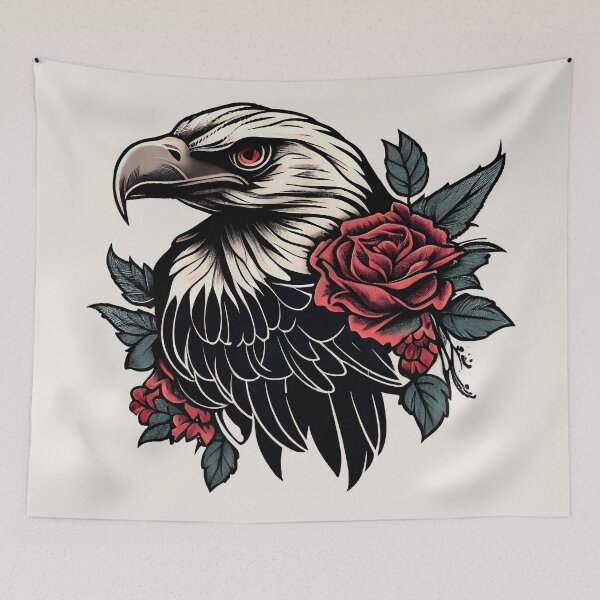 Item preview, Traditional American Tattoo designed and sold by TourDePassion.