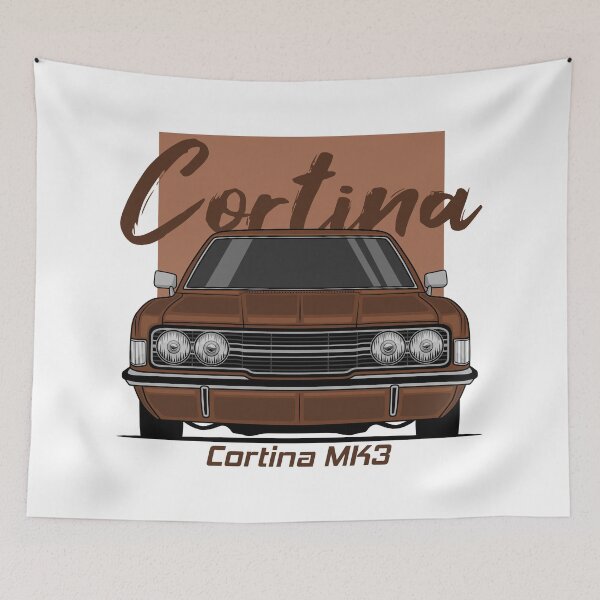 Item preview, Front Brown Cortina MK3 Classic designed and sold by goldentuners.