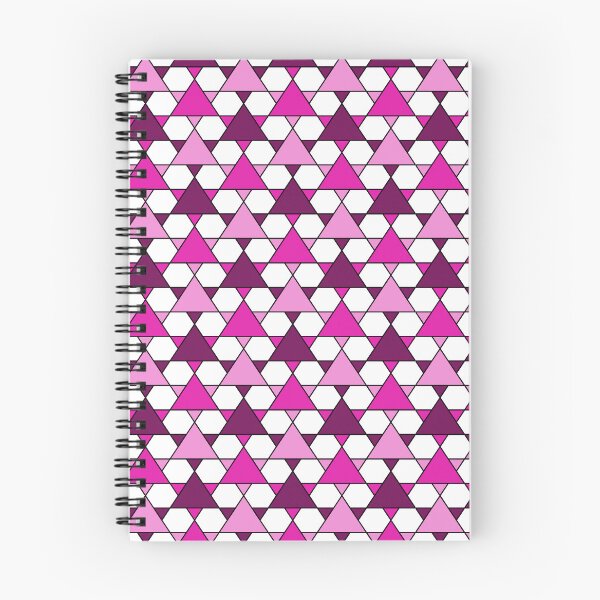 Item preview, Intricate Pink Triangles Pattern - White Version designed and sold by WonderLang.
