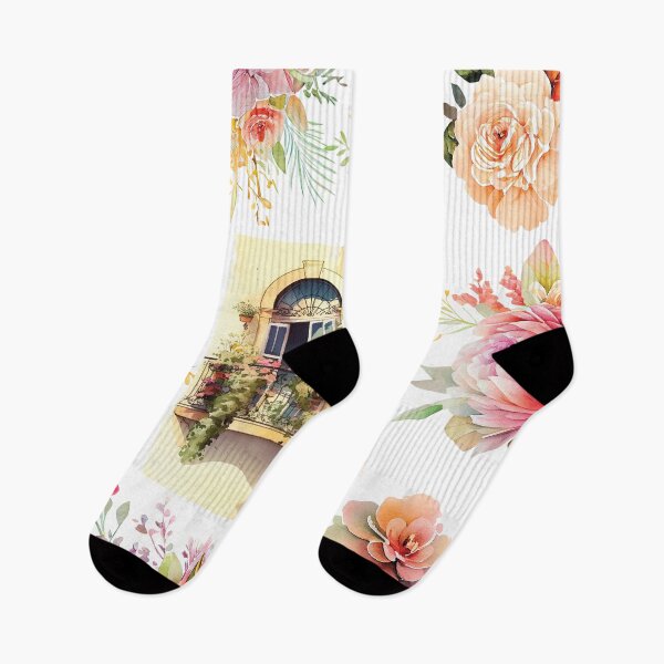 Item preview, FLORAL BOHO BEAU BALCONY 2 designed and sold by ORIGENcreate.